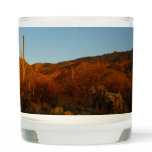 Saguaro Sunset I Arizona Desert Landscape Scented Candle