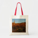 Saguaro Sunset I Arizona Desert Landscape Tote Bag