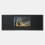 Saguaro Sunset II Arizona Desert Landscape Bar Mat