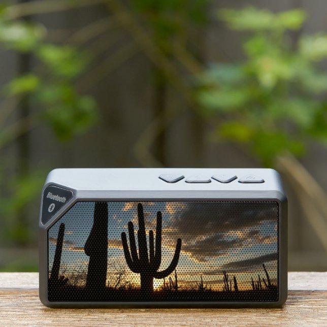 Saguaro Sunset II Arizona Desert Landscape Bluetooth Speaker (Insitu(Outdoor))