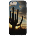 Saguaro Sunset II Arizona Desert Landscape Tough iPhone 6 Plus Case