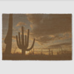 Saguaro Sunset II Arizona Desert Landscape Doormat