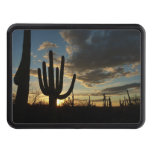 Saguaro Sunset II Arizona Desert Landscape Hitch Cover