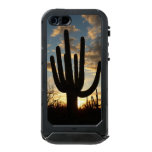 Saguaro Sunset II Arizona Desert Landscape Waterproof iPhone SE/5/5s Case