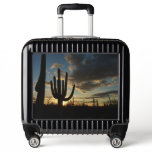 Saguaro Sunset II Arizona Desert Landscape Luggage