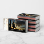 Saguaro Sunset II Arizona Desert Landscape Matchboxes