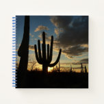 Saguaro Sunset II Arizona Desert Landscape Notebook