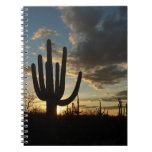 Saguaro Sunset II Arizona Desert Landscape Notebook