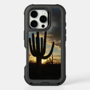 Saguaro Sunset II Arizona Desert Landscape iPhone 16 Pro Case