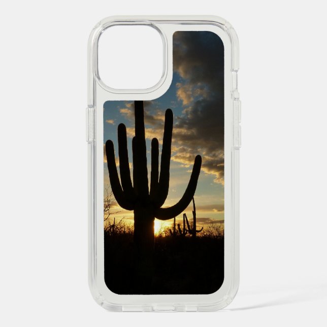 Saguaro Sunset II Arizona Desert Landscape Speck iPhone Case (Front)
