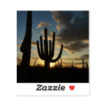 Saguaro Sunset II Arizona Desert Landscape Sticker