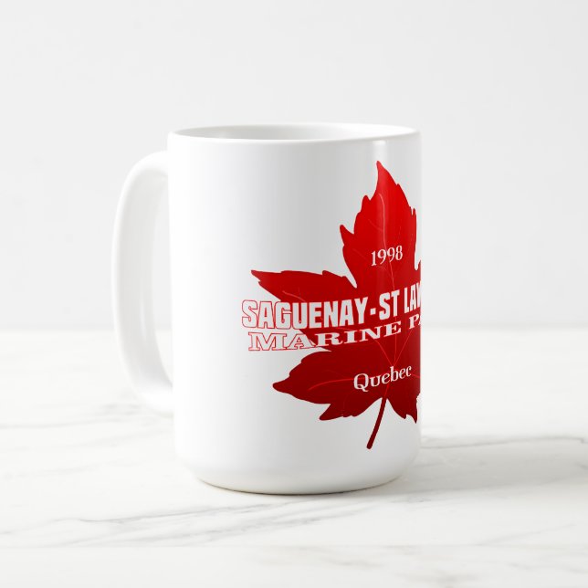 Saguenay-St Lawrence MP (maple leaf)  Coffee Mug (Front Left)