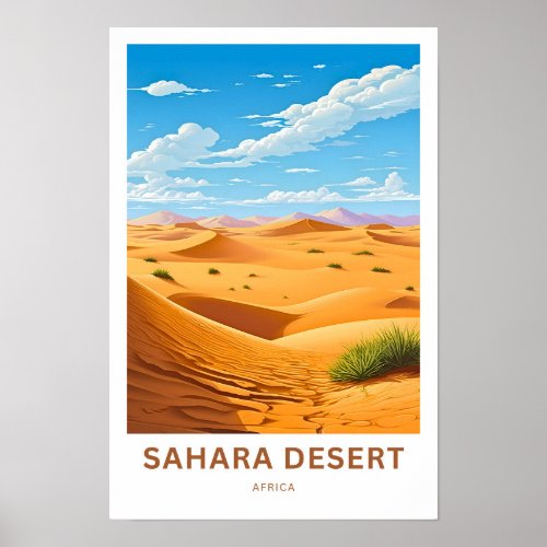 Sahara Desert Africa Travel Print