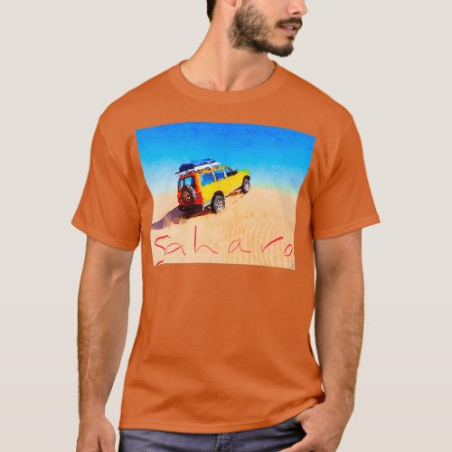 Sahara desert offroad  T_Shirt