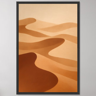 Sahara Dunes Framed Desert Art