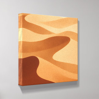Sahara Dunes Neutral Canvas Print Photo Tile