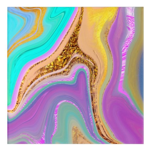 sahara fluid abstract acrylic print