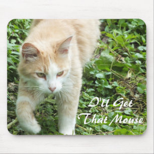 Sahara Jungle Cat Mouse Pad