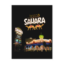 Sahara Las Vegas Compilation Postcard