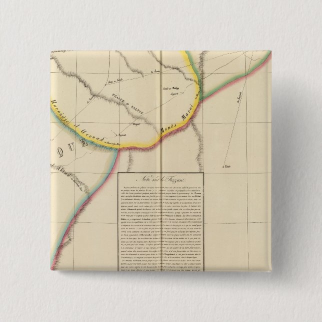 Sahara, Libya, Africa 10 Pinback Button (Front)