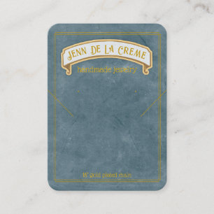 Sahara Nights Slate Watercolor Jewelry Display Calling Card