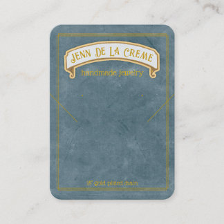 Sahara Nights Slate Watercolor Jewelry Display Calling Card