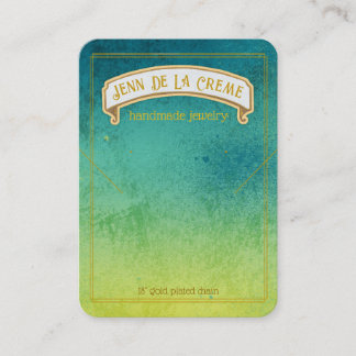 Sahara Nights Surf Jewelry Display Calling Card