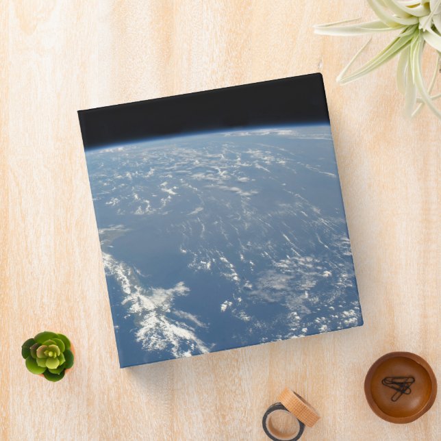 Saharan Dust Blowing Westward Into The Atlantic. 3 Ring Binder (In Situ)