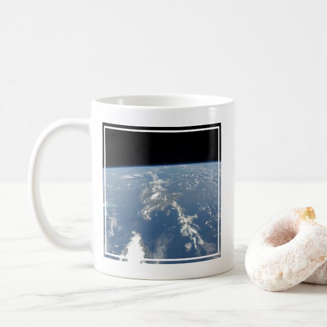 Saharan Dust Blowing Westward Into The Atlantic. Coffee Mug (With Donut)