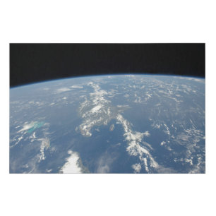 Saharan Dust Blowing Westward Into The Atlantic. Faux Canvas Print