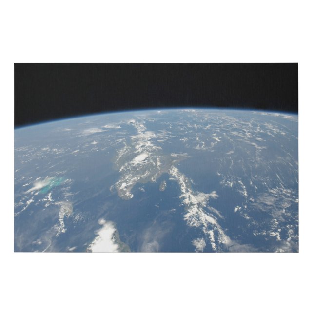 Saharan Dust Blowing Westward Into The Atlantic. Faux Canvas Print (Front)