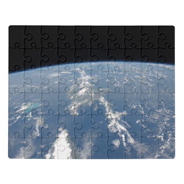 Saharan Dust Blowing Westward Into The Atlantic. Jigsaw Puzzle (Puzzle Horizontal)