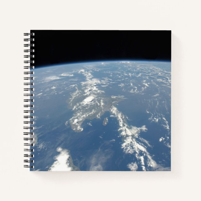 Saharan Dust Blowing Westward Into The Atlantic. Notebook (Front)