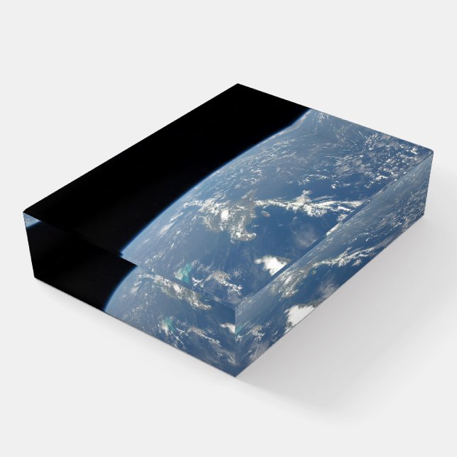 Saharan Dust Blowing Westward Into The Atlantic. Paperweight (Angled)