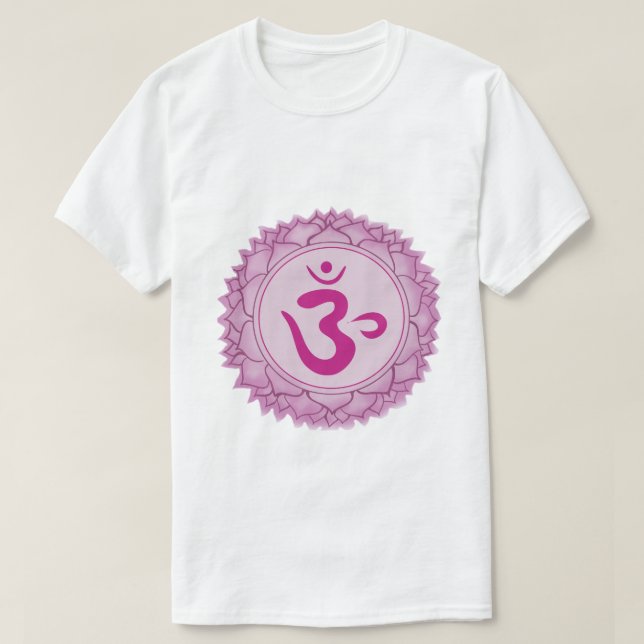 Sahasrara or crown chakra Men's Basic T-Shirt (Design Front)
