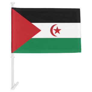 Sahrawi Arab Democratic Republic Car Flag