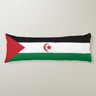 Sahrawi Arab Democratic Republic Flag Body Pillow
