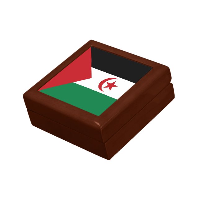 Sahrawi Arab Democratic Republic Flag Gift Box (Side)