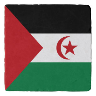 Sahrawi Arab Democratic Republic Flag Trivet