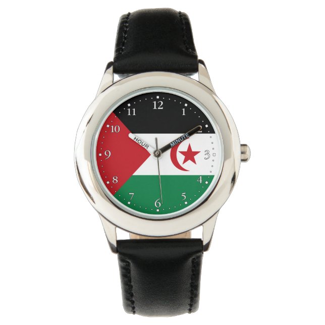 Sahrawi Arab Democratic Republic Flag Watch (Front)