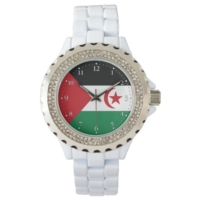Sahrawi Arab Democratic Republic Flag Watch (Front)