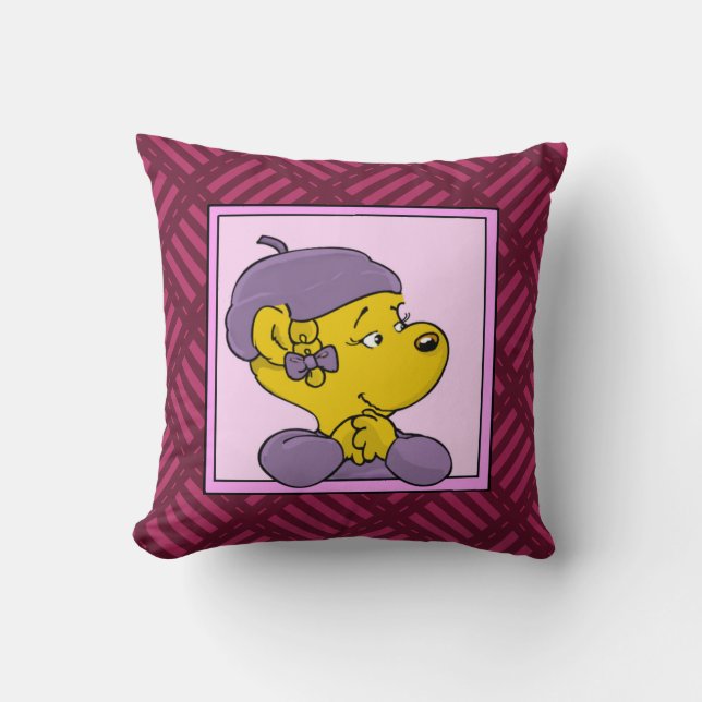 Sahsha Throw Pillow (Front)