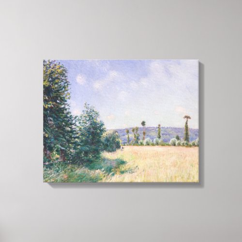 Sahurs Meadows in Morning Sun Canvas Print