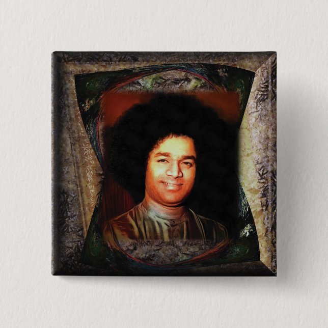 Sai Baba Button (Front)