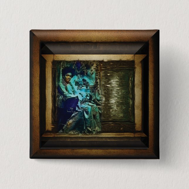 Sai Baba Button (Front)