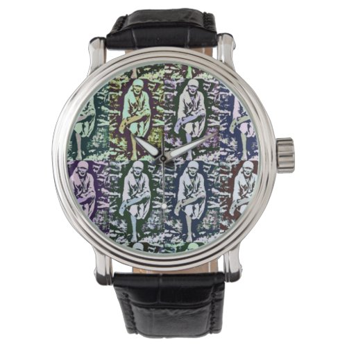 Sai Baba of Shirdi Pop Art Watch