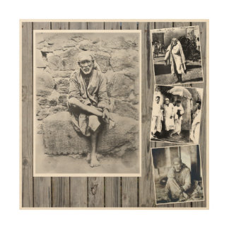 Sai Baba orignal vintage wall art