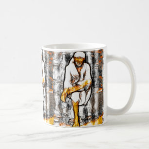 Sai Baba Sketch Mug