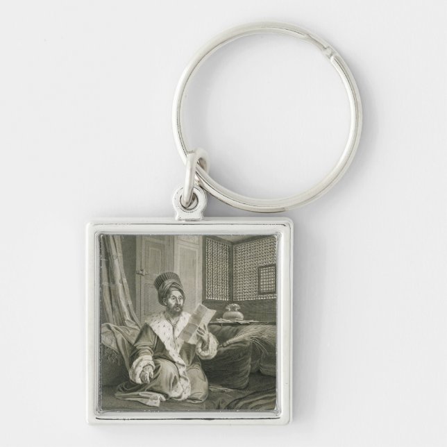 Said Mustapha Pasha Wounded at the Battle of Abouk Keychain (Front)