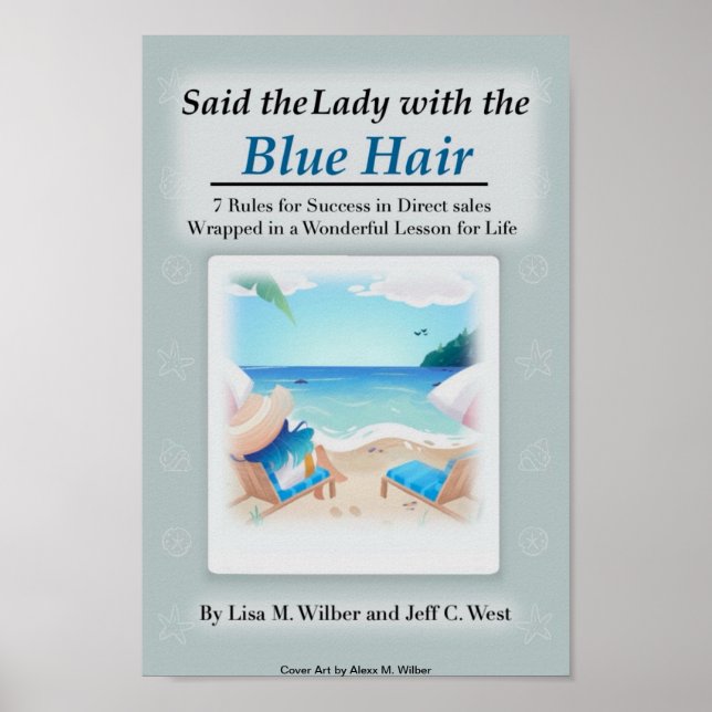 Said the Lady with the Blue Hair - Poster (Front)
